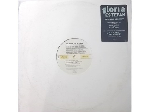 Gloria Estefan  No Me Dejes De Querer  12  Remixes Promo Eua