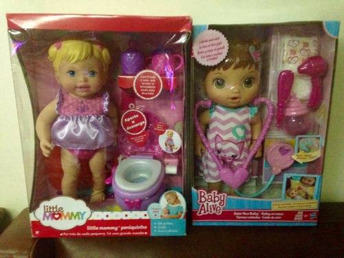 Bonecas Little Mommy E Baby Alive 