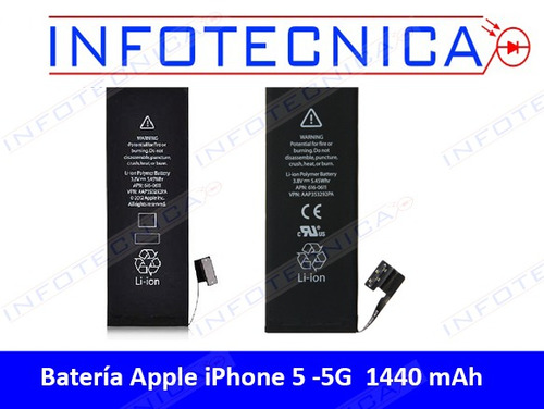 ¡¡¡ Bateria iPhone 5 - 5g Nuevas Originales !!!