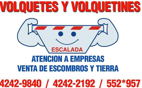 Imagen 2 de 2 de Alquiler De Volquetes Zona Sur 4242-2192 Lanús, Escalada,etc