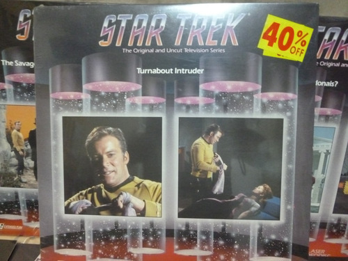 Star Trek, La Serie, 15 Laserdisc Sellados