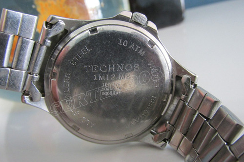 Relógio Technos Skymaster Todo Aço, Original Revisado Lindo!
