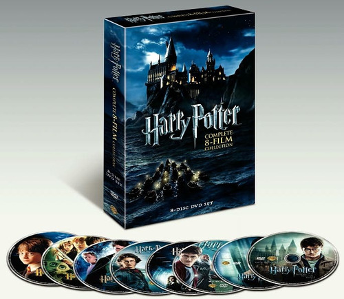 Harry Potter: Las 8 Películas En Dvd, Pack Imperdible!