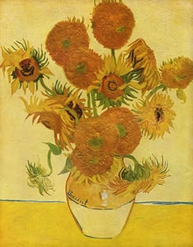 Lamina 30x45 Cm. - Arte - Pintores - Van Gogh - Girasoles
