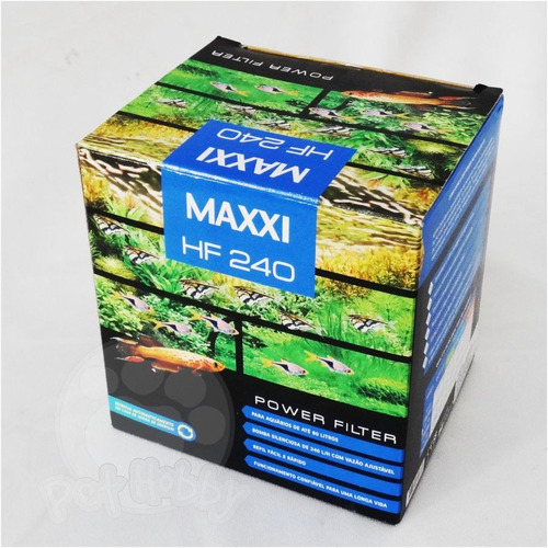 Filtro Externo Maxxi Hf 240 L/h P/ Aquários De Até 80 Litros