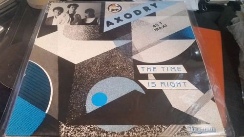 Axodry The Time Is Right Vinilo Maxi Excelente France 1986