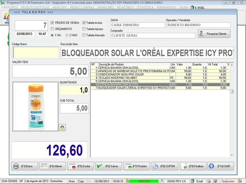 Software Pdv Frente De Caixa Estoque Financeiro V2 Fpqsystem