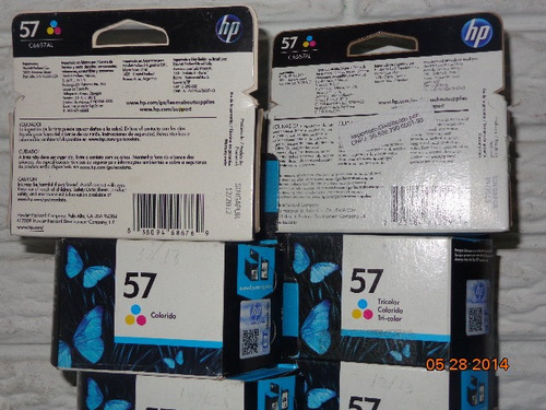 Hp 57 - C6657a Cartucho De Tinta Colorido Original 18ml.