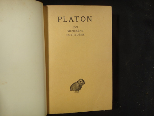 Platón. Oeuvres Complètes. Tome V. 1931.