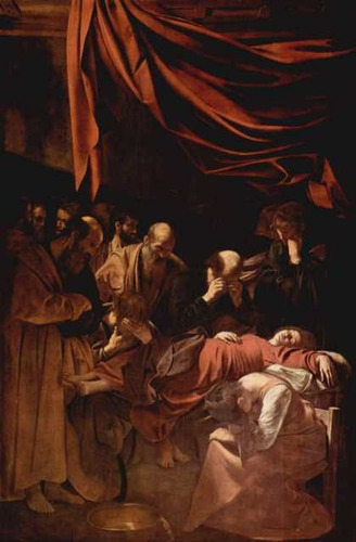 Muerte De La Virgen - Caravaggio - Lamina 45 X 30 Cm.