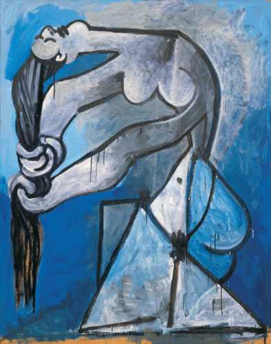 Lamina 30x45cm Arte - Pintores - Pablo Picasso - Desnudo