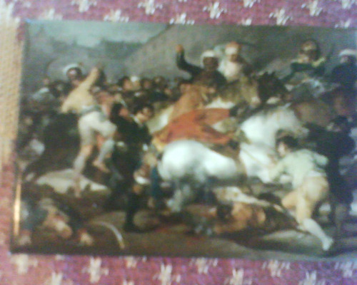 Iman Goya-cuadro 2 De Mayo Made In Usa Dec.90 Mide 8 L X 5 A