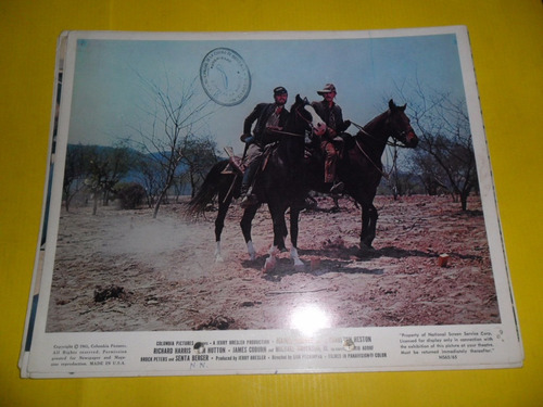 Major Dundee Charlton Heston Richard Harris Western  Film