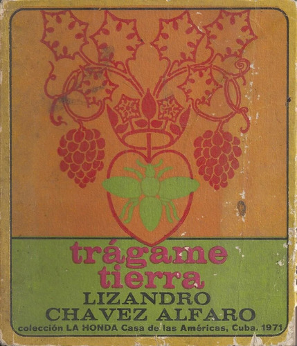 Tragame Tierra  Lizandro Chavez Alfaro 1971 Cuba Premio D6