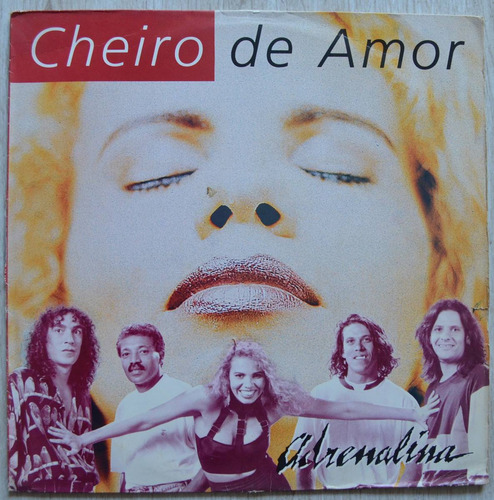 Lp Vinil - Banda Cheiro De Amor - Adrenalina - 1993