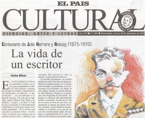 Herrera Y Reissig Dossier Especial De El Pais Cultural 2010