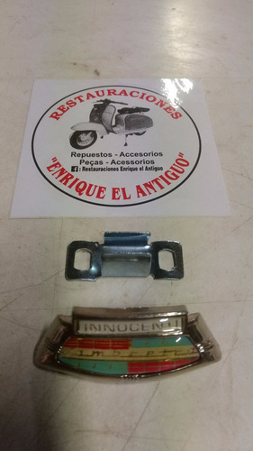 Insignia De Corbata Con Traba Para Lambretta Tv 175 Y Li 150