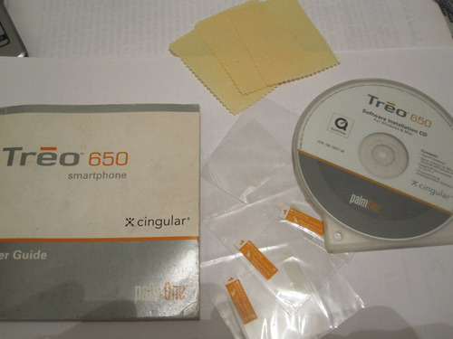 Palm Treo 650 Manual Software Original 3 Protectores Cod.117