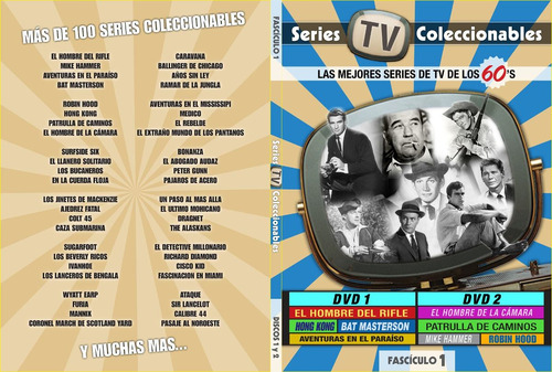 Series De Los Años 60,80 Episodios Series Diferentes 16 Dvd