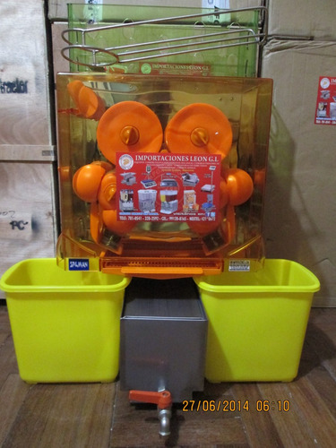 Maquina Exprimidor De Naranjas Spilman Gtx-2000 Import-leon