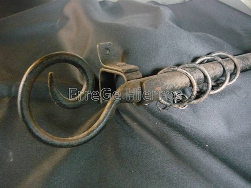 Accesorios Hierro Cortinas Barrales Kit 2.50mt