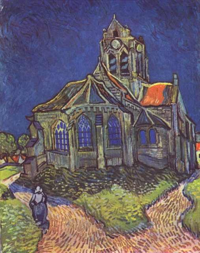 La Iglesia De Auvers-sur-oise - Vincent Van Gogh - Lámina 45
