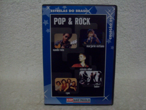 Dvd Estrelas Do Brasil- Pop Rock- Rpm, Nando Reis, Ludov