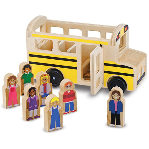 Set De Juego Bus Escolar Melissa & Doug (9395) Con 7