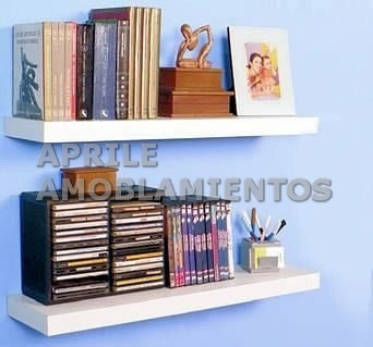 Imagen 3 de 5 de Estante Flotante Con Herraje Oculto Calidad Premium