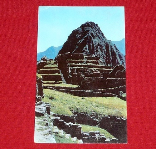 Postal Antigua Machu Picchu Huayna Picchu Bernui Dexter Usa
