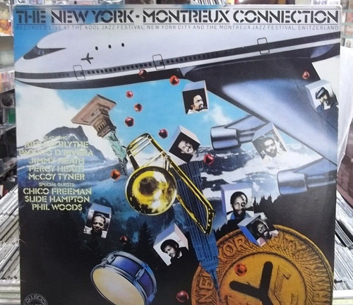 The New York - Montreux Connection Lp E Capa Bom Estado