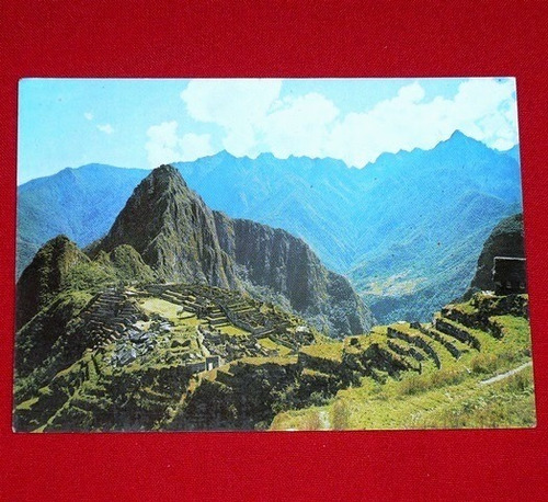 Postal Antigua Machu Picchu 1979 Corbacho Ciudadela Incas