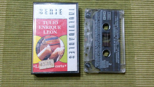 Cassette Original De Coleccion Tulio Enrique  Leon