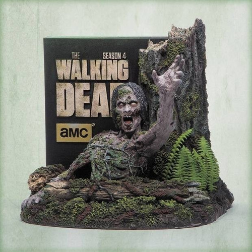 The Walking Dead  Temporada 4 Cuatro Boxset + Figura Blu-ray