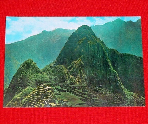 Postal Majestuoso Machu Picchu Edimasa Cusco Perú Incas