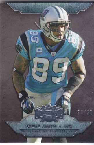 2012 Topps Triple Threads Onyx Steve Smith Wr Panthers /50