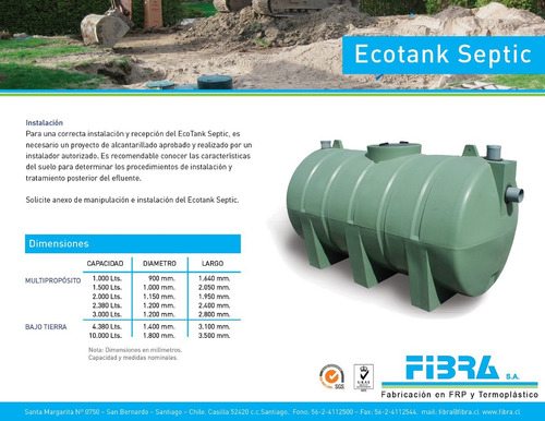 Imagen 2 de 7 de Fosas Sépticas Prefabricadas Aprobadas