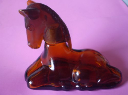 Frasco De Perfume Avon Con Forma De Caballo Imperdeble.////