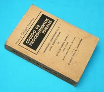 Comprar Código De Procedimientos Penales 1964 Perú Leyes Jurídica
