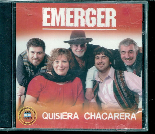 Emerger Album Quisiera Chacarera Sello Rgs Music Cba Cd