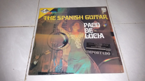 Lp Paco De Lucia The Spanish Guitar Import Acetato,long Play