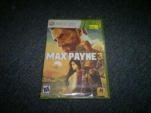 Max Payne 3 Para Xbox 360,excelente Titulo,checalo.