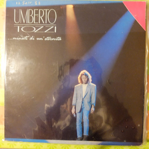 Vinilo Umberto Tozzi  ...minuti Di Un Eternita