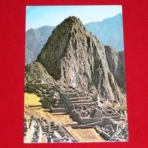 Comprar Antigua Postal Machu Picchu Huayna Picchu Swiss Foto 1973