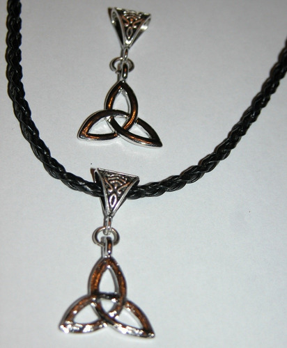 Colgante Triqueta Plata Tibetana Talisman Celta