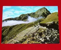 Comprar Antigua Postal Machu Picchu Terrazas 1975 Swiss Foto Cusco