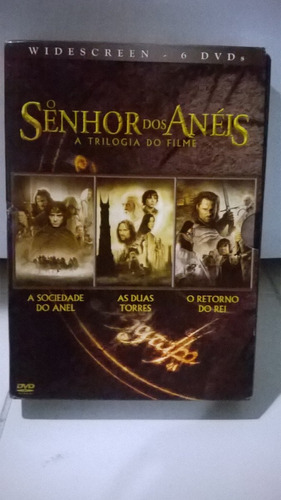 Trilogia Senhor Dos Anéis - Dvd - Impecável