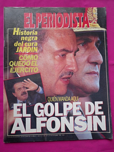 Revista El Periodista N° 222 El Golpe De Alfonsin