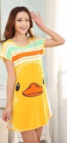 Pijama Batola Tierna Pato Animal Mujer Girl Sleepwear