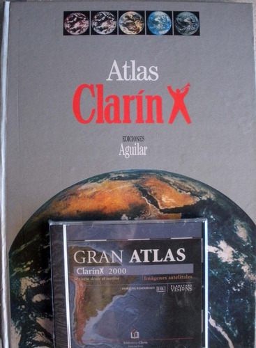 Atlas Clarin Aguilar 2000 - La Tierra Desde El Satelite + Cd